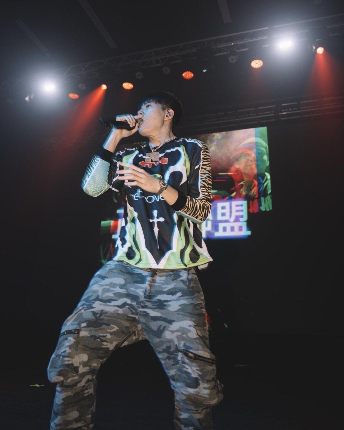 RTVG 豹紋印花 透氣網眼 賽車服