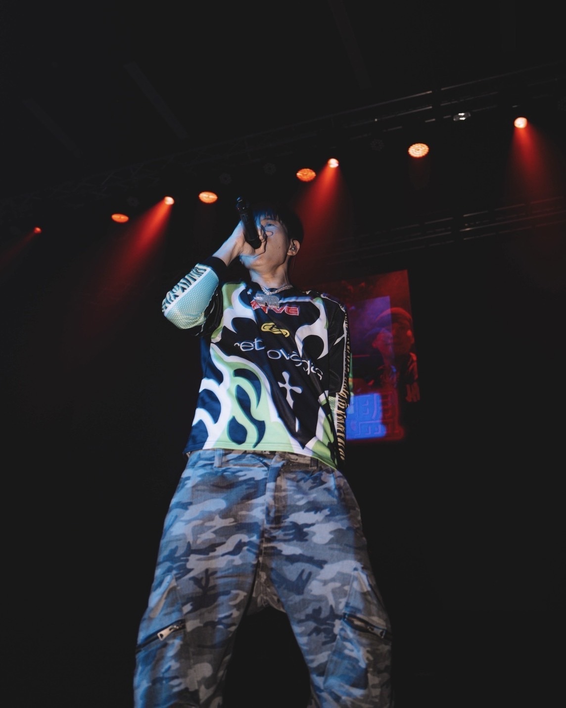 RTVG 豹紋印花 透氣網眼 賽車服