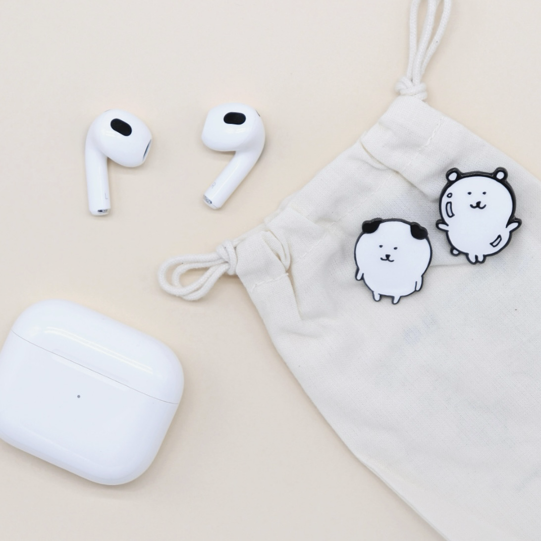 預訂｜韓國限定 白熊 金屬徽章 4款