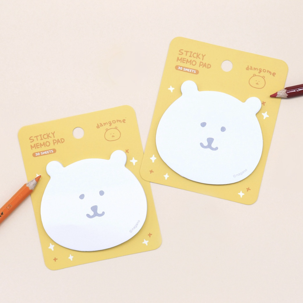 預訂｜韓國限定 白熊 便條紙 Sticky Memo Pad