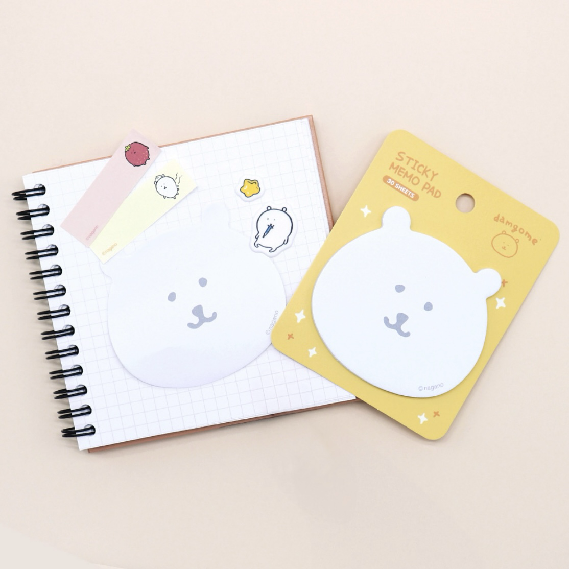 預訂｜韓國限定 白熊 便條紙 Sticky Memo Pad