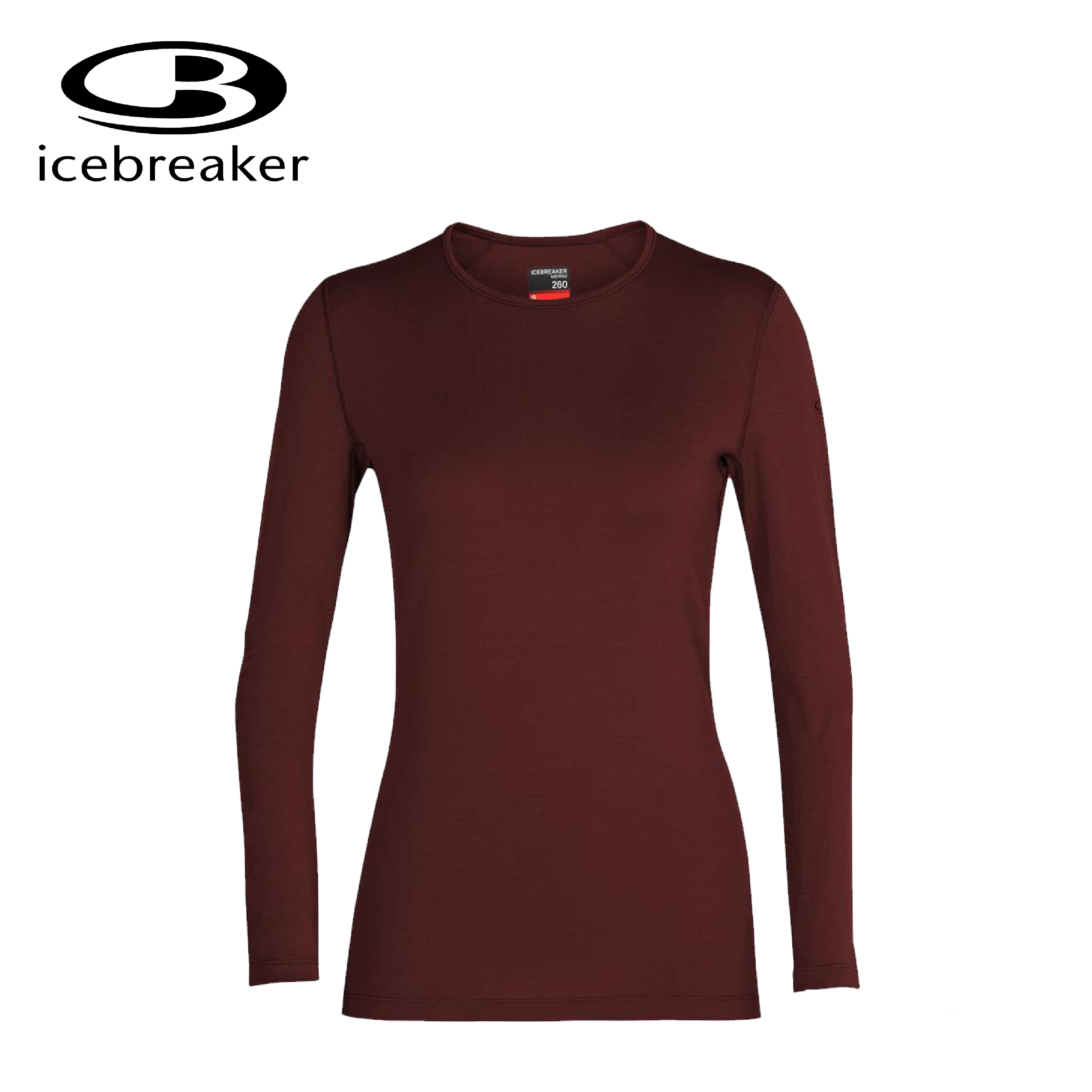Icebreaker Tech 260 圓領長袖上衣 女款 (2色) 12IB104387