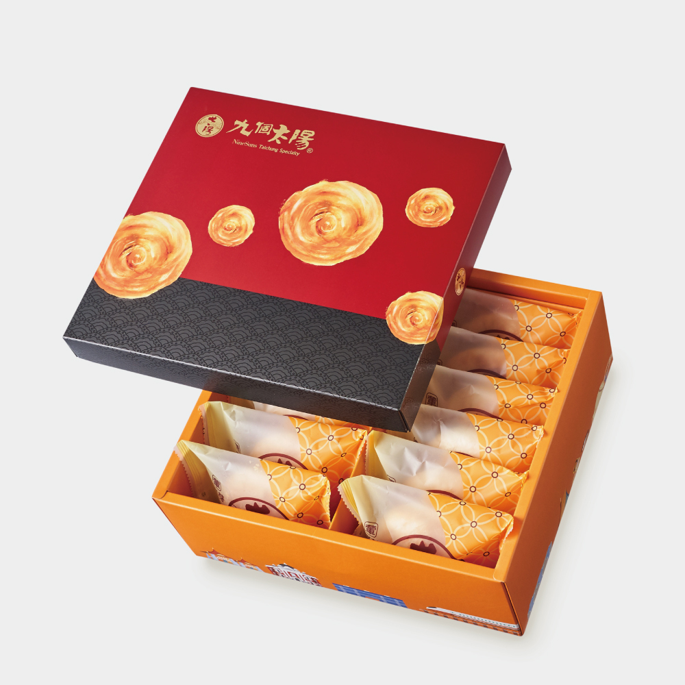 傳統麥芽太陽餅12入