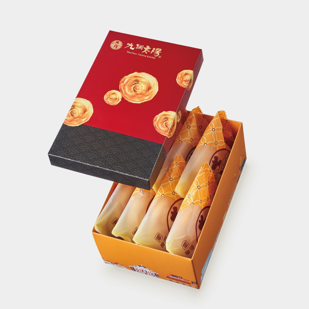 傳統麥芽太陽餅8入