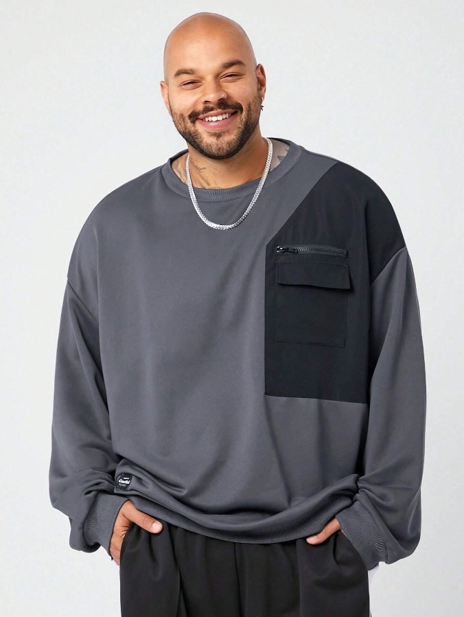 KADMAX大尺碼-秋冬長袖TEE〈CATW2422〉