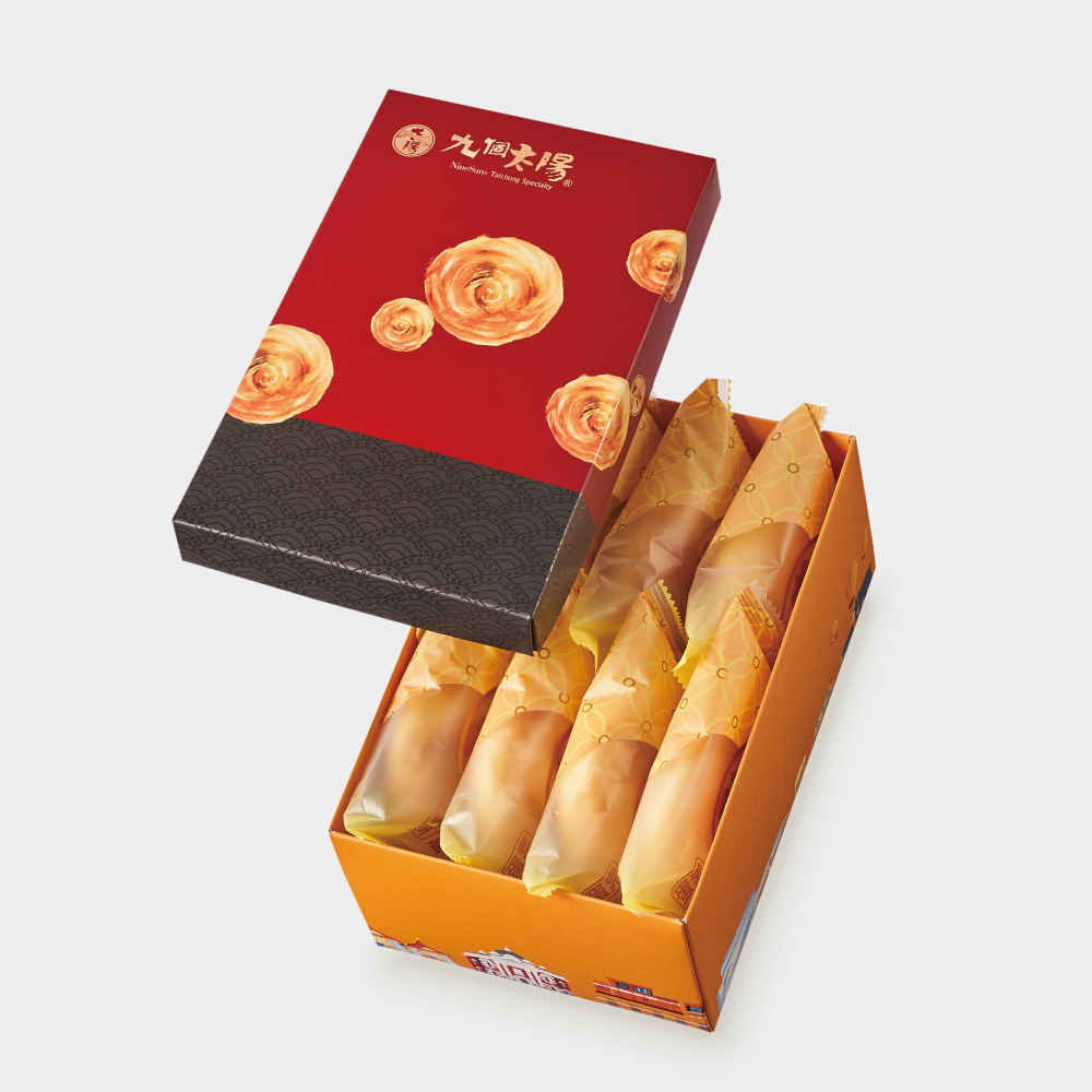 黃金鹹蛋太陽餅8入