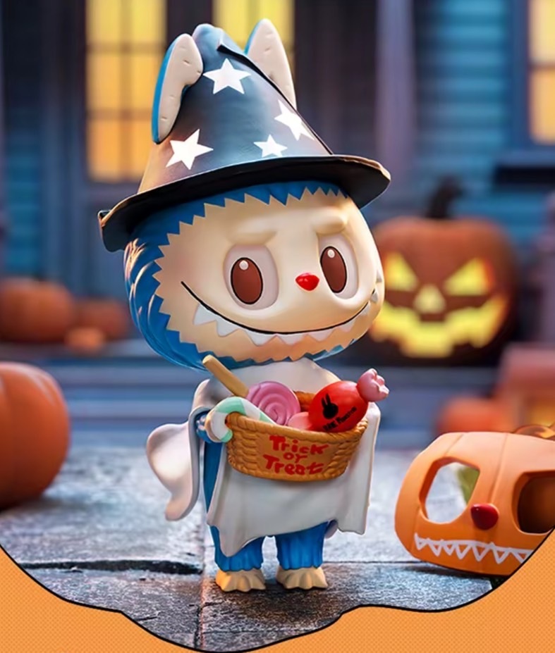 POP MART 泡泡瑪特 THE MONSTERS LABUBU 搗蛋鬼 8.9CM 萬聖節 南瓜 吊卡 手辦 盒玩 公仔【PPMT-034】