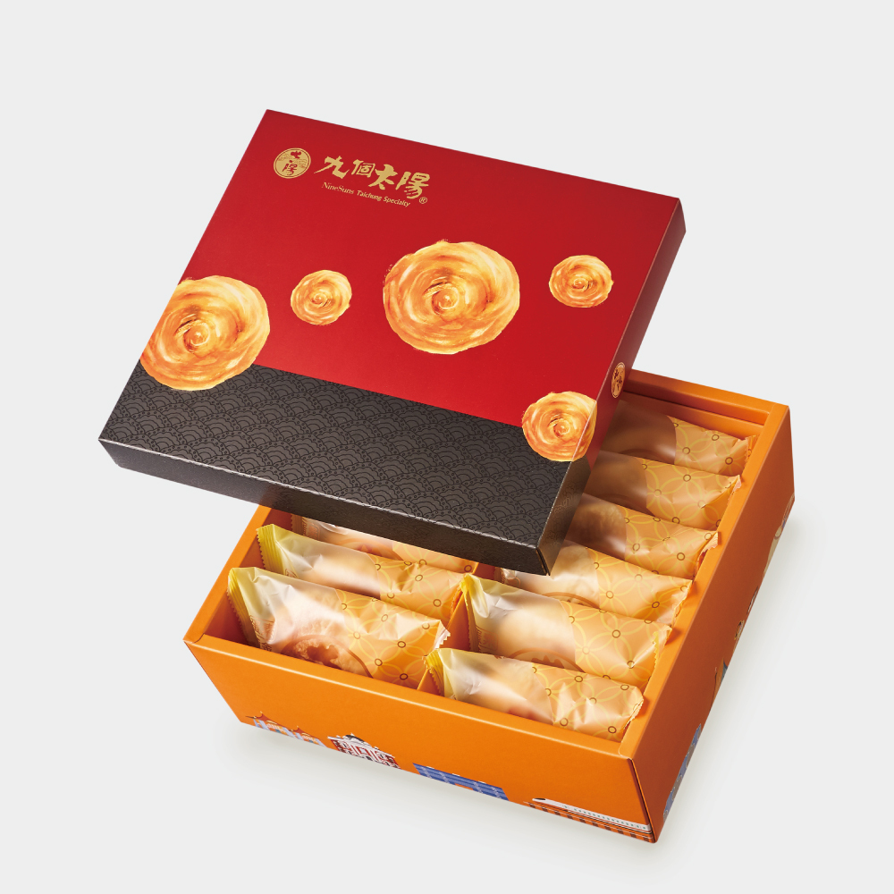 黃金鹹蛋太陽餅12入