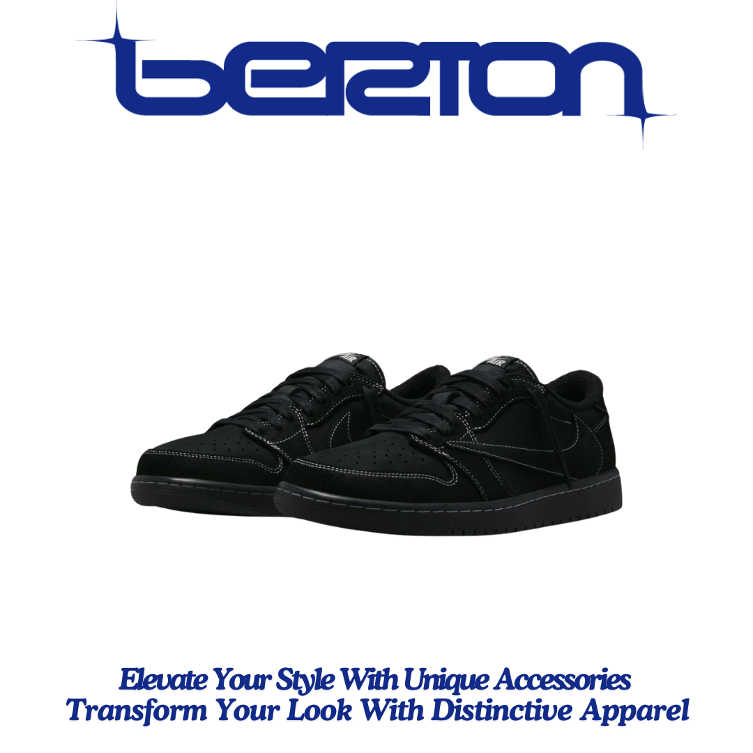 Air Jordan 1 低筒鞋 x Travis Scott Black Phantom 黑武士 DM7866-001