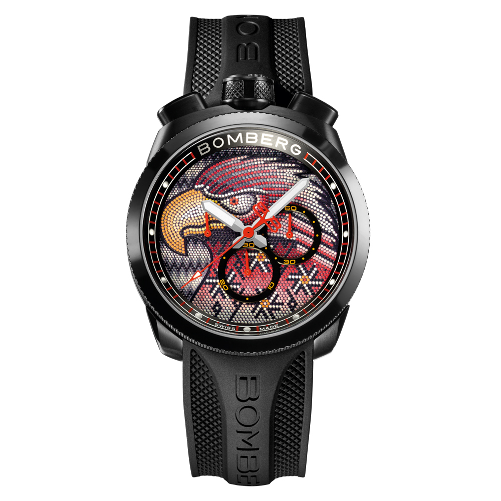 BOLT-68 系列 紅色珍珠雄鷹計時碼錶