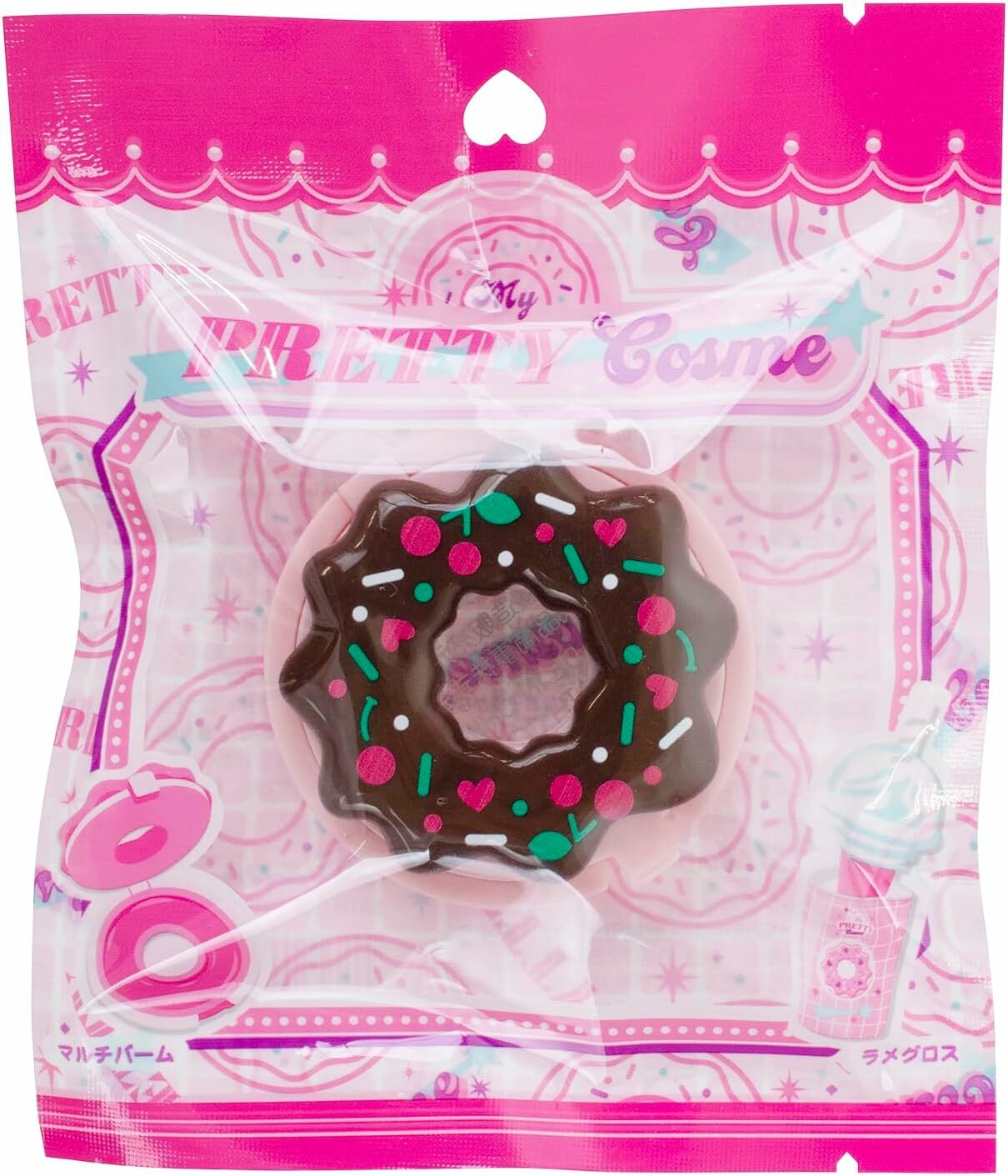 天栄株式会社 化妝品-巧克力甜甜圈造型香膏