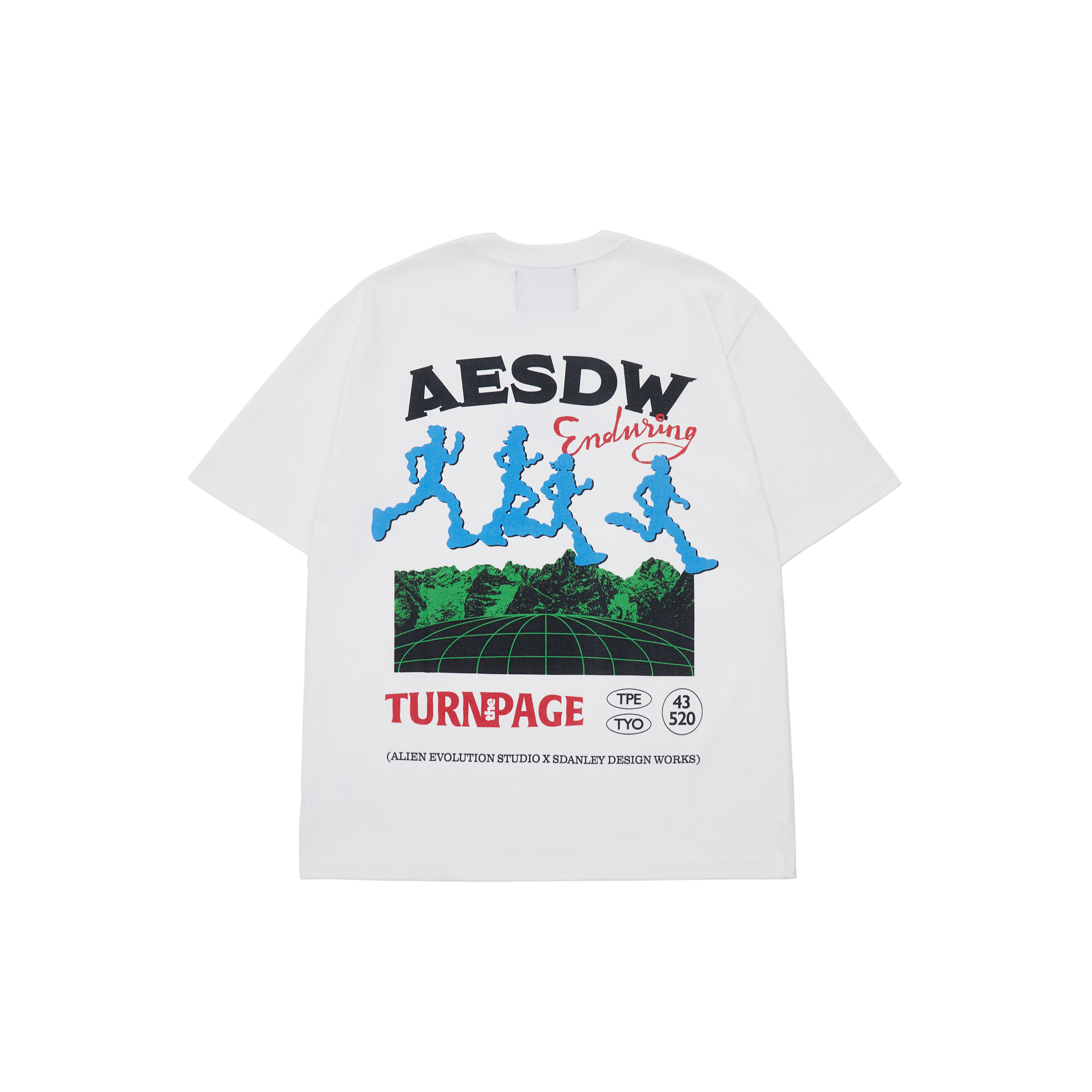 AESDW RUN RUN RUN TEE