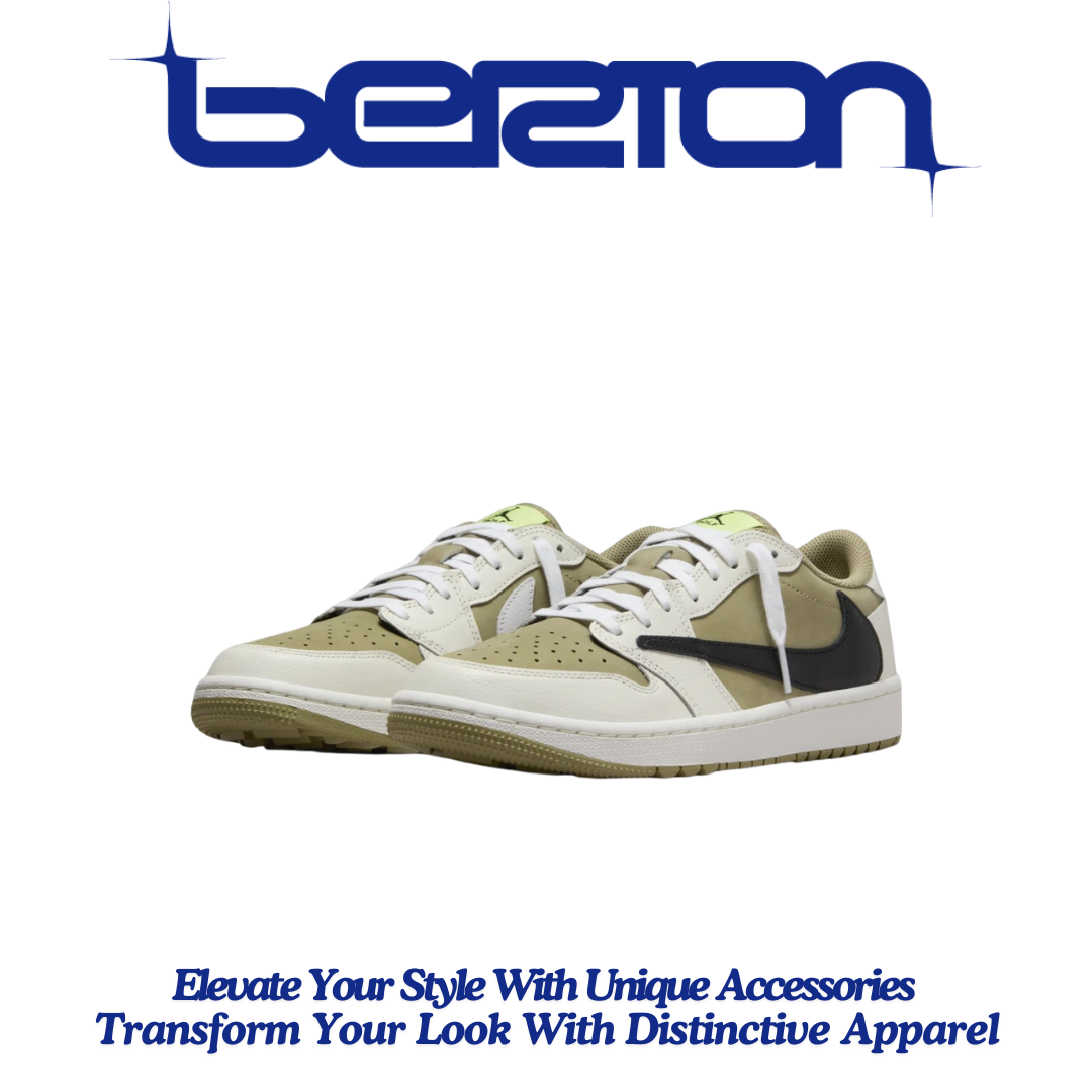 Air Jordan 1 低筒鞋 Golf x Travis Scott Neutral Olive 高爾夫 FZ3124-200