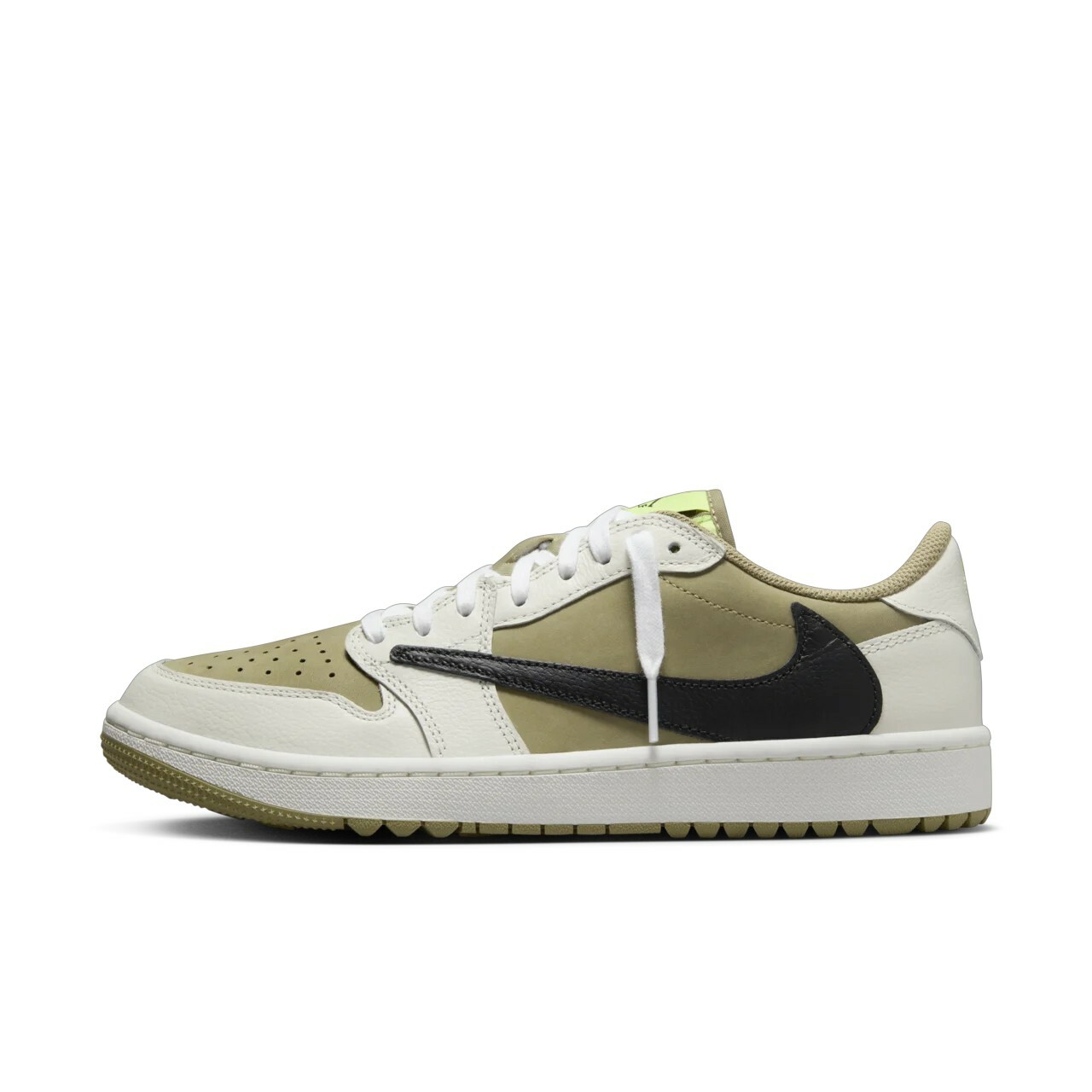 Air Jordan 1 低筒鞋 Golf x Travis Scott Neutral Olive 高爾夫 FZ3124-200