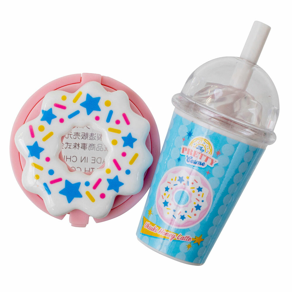 天栄株式会社 化妝品-粉藍色甜點造型唇膏