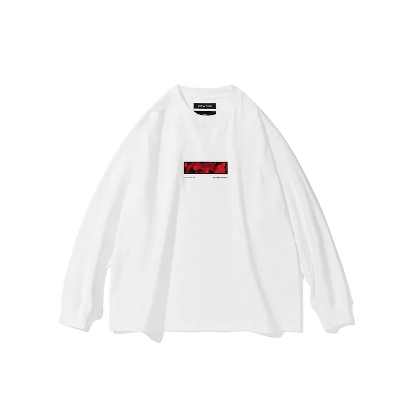 未知領域 mellow camo BOX SWEATSHIRT