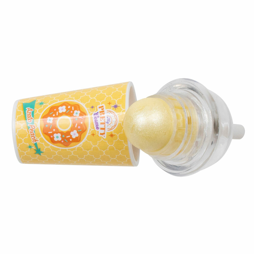 天榮株式會社 化妝品-橘色飲料造型唇膏