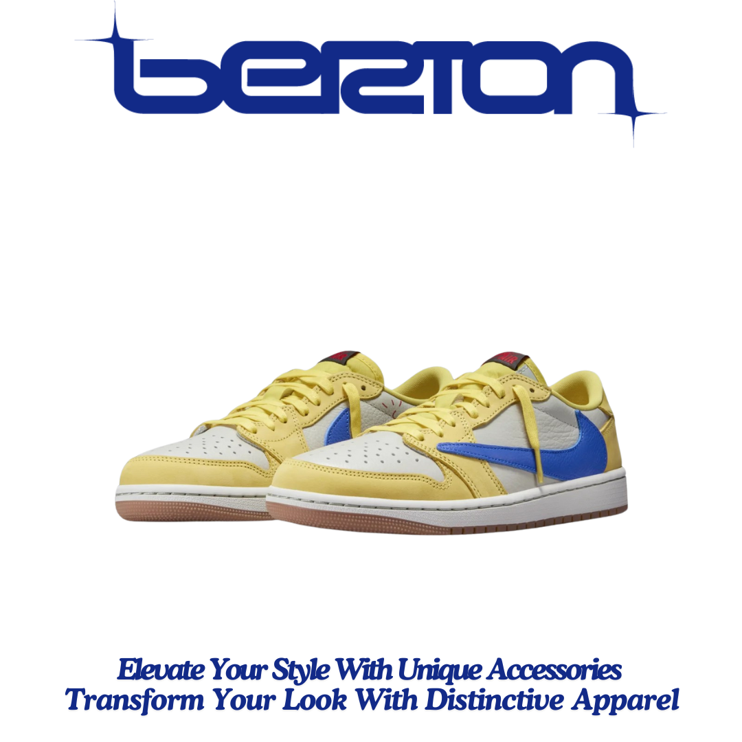 女款 Air Jordan 1 低筒鞋 OG x Travis Scott Canary 金絲雀黃 DZ4137-700