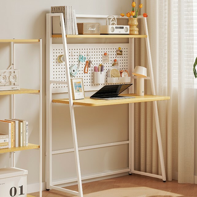 《4970》簡約原木摺疊電腦桌