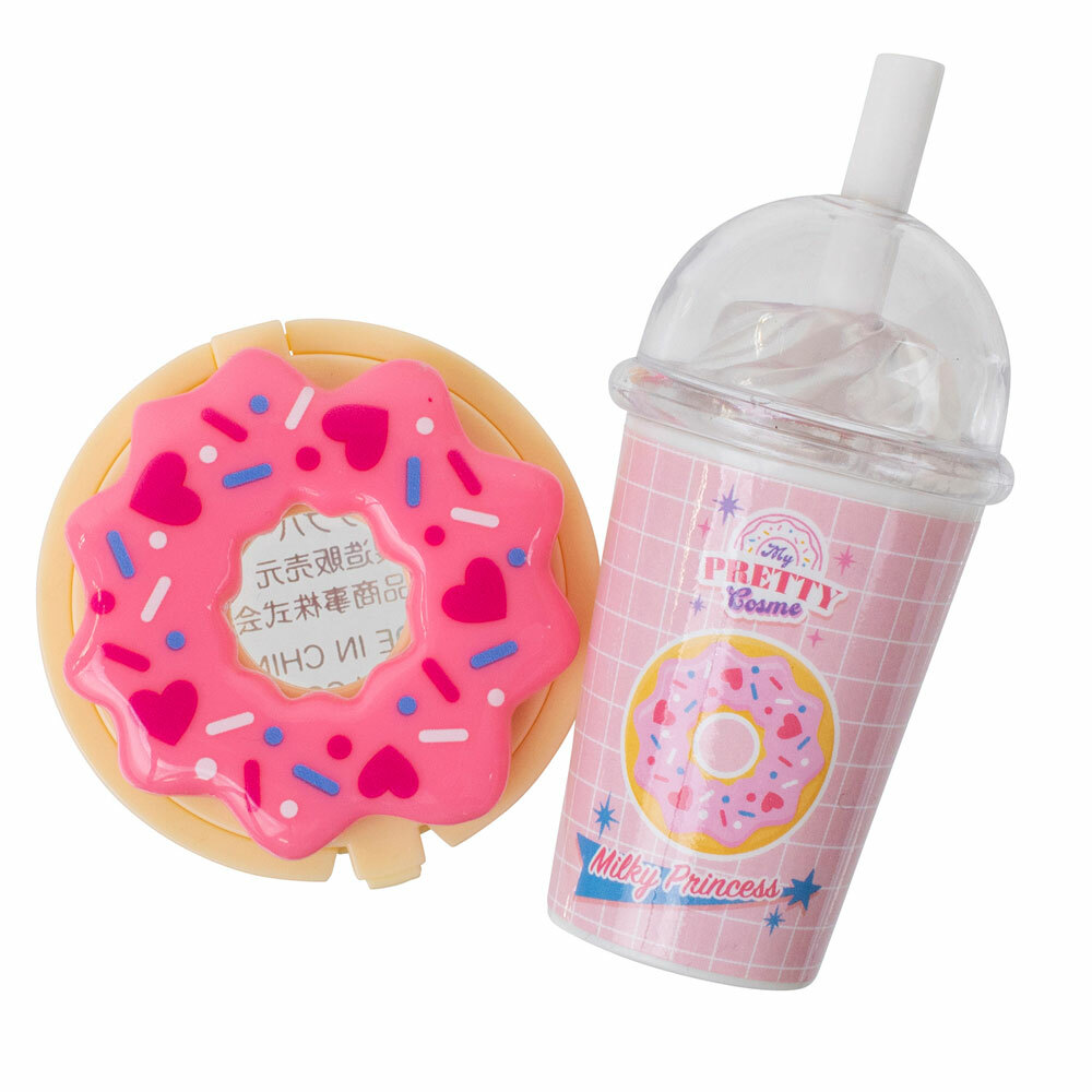 天榮株式會社 化妝品-粉紅色甜點造型唇膏