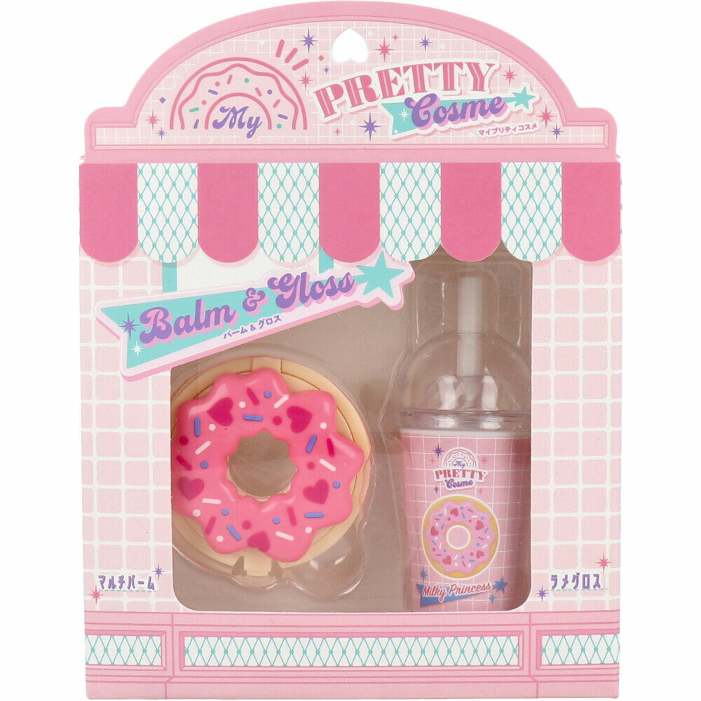 天榮株式會社 化妝品-粉紅色甜點造型唇膏