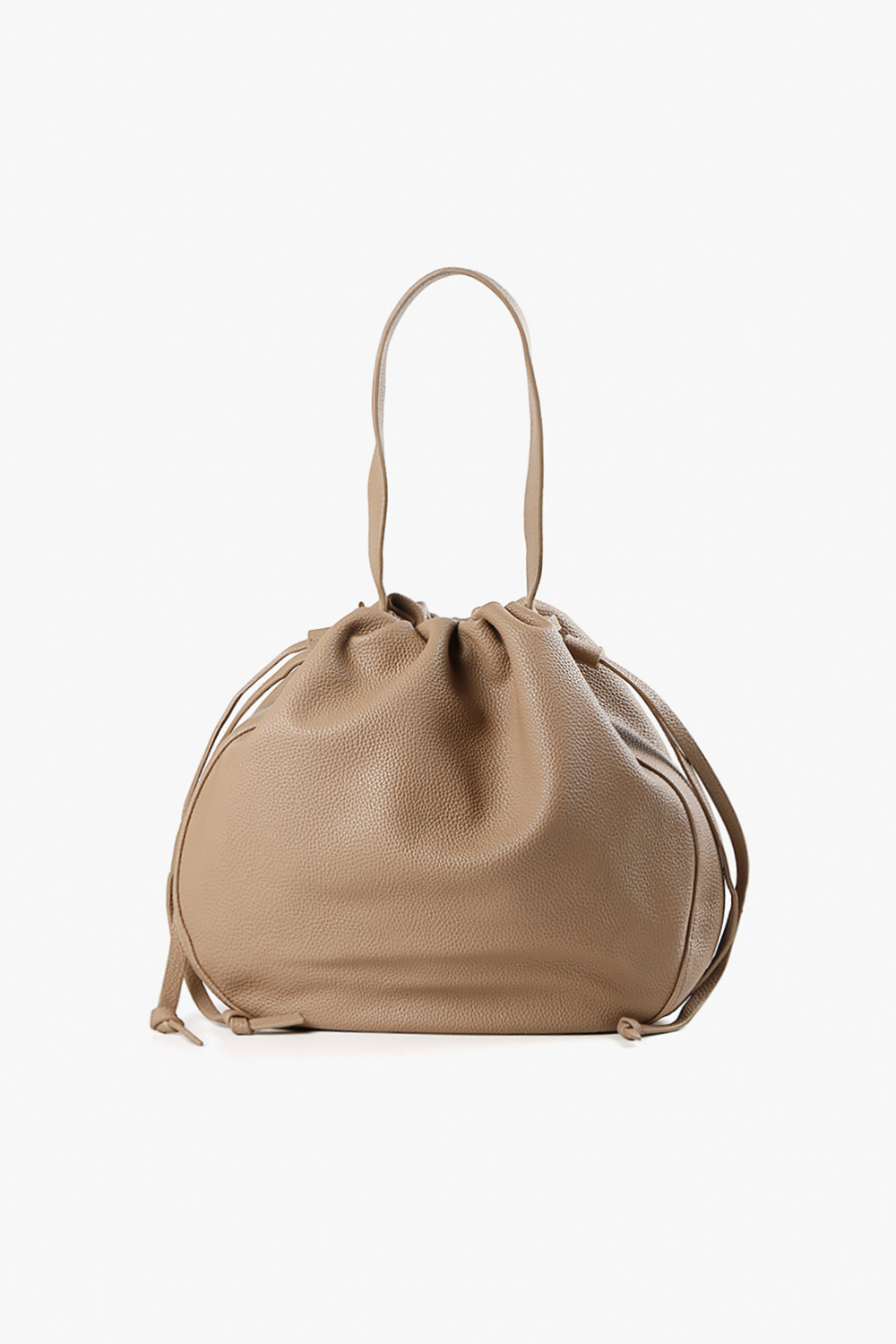 Diana 束口福袋肩背包 豆沙