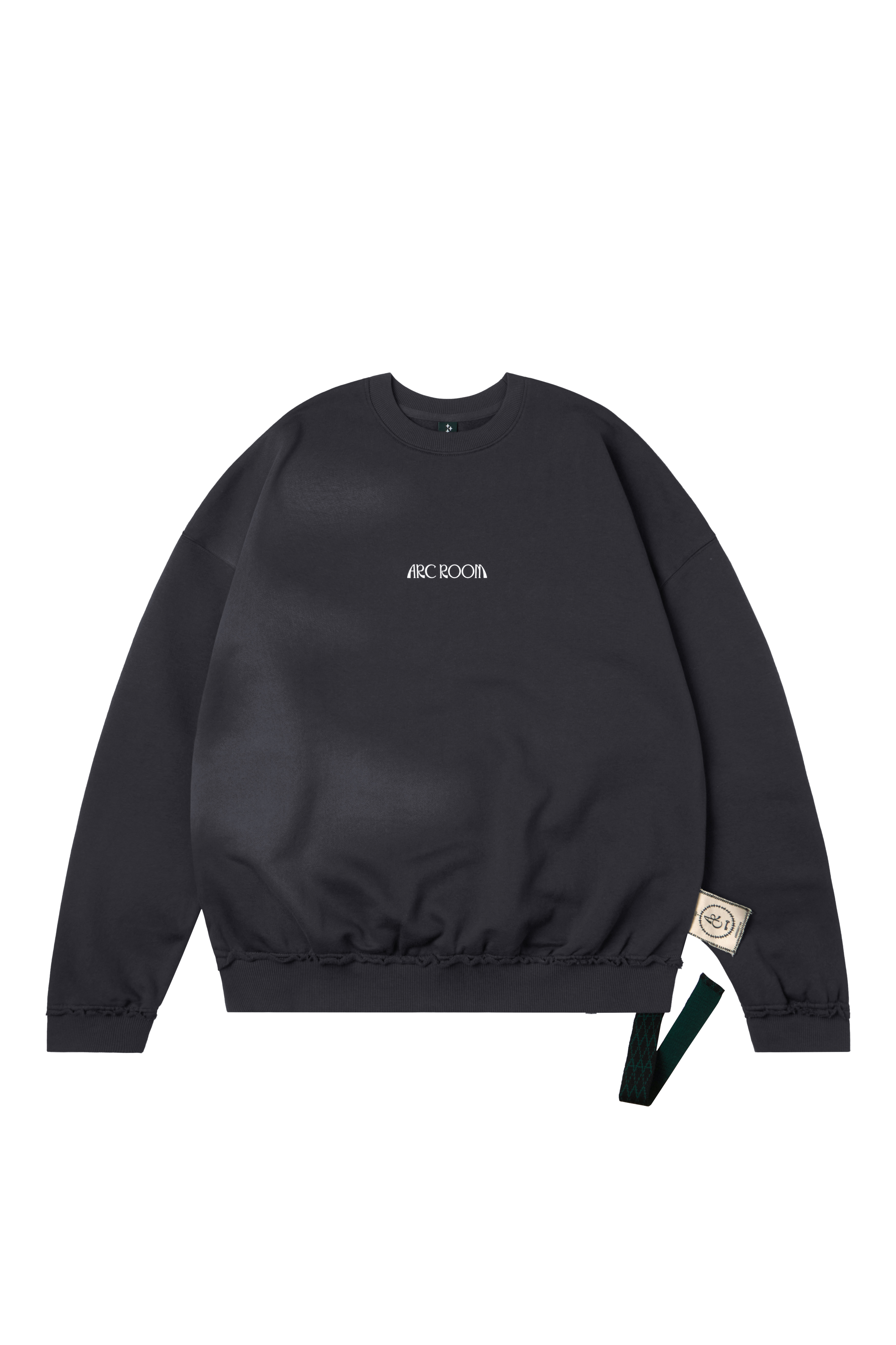 VINTAGE LOGO CREWNECK - CHARCOAL