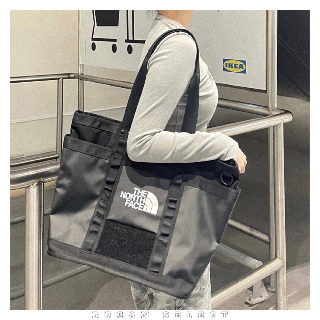 THE NORTH FACE TNF 北臉 年度票選最佳 防水 黑 托特包 3KZU-KX7
