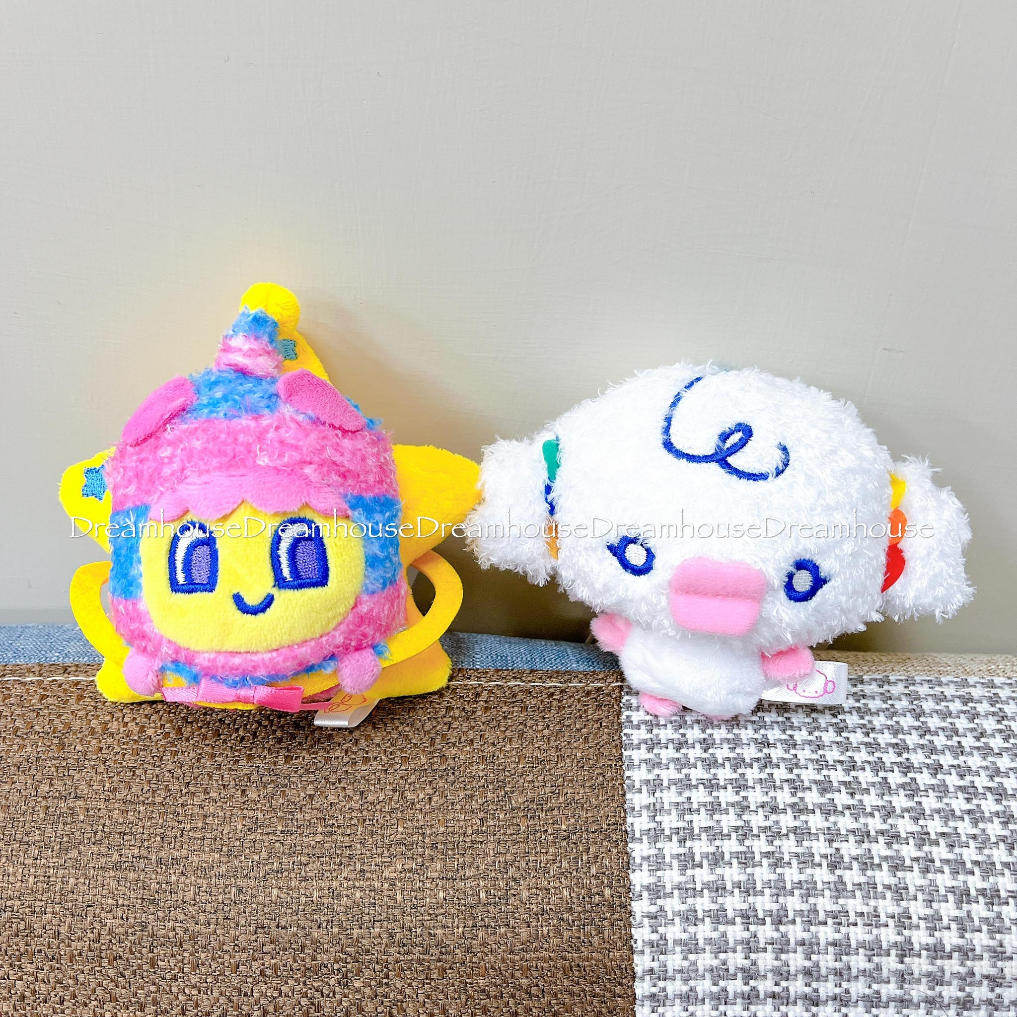 日本限定 三麗鷗 塔麻可吉 雙子星 小麥粉 寵物雞 珠鏈吊飾