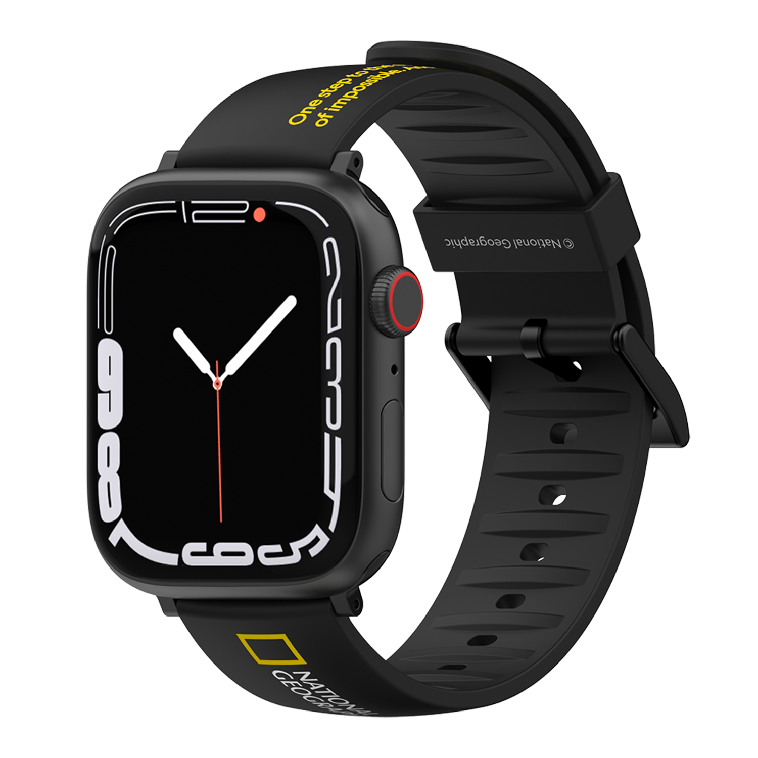 National Geographic - Smart Watch Strap - Apple & Galaxy 國家地理舒適矽膠智能錶帶