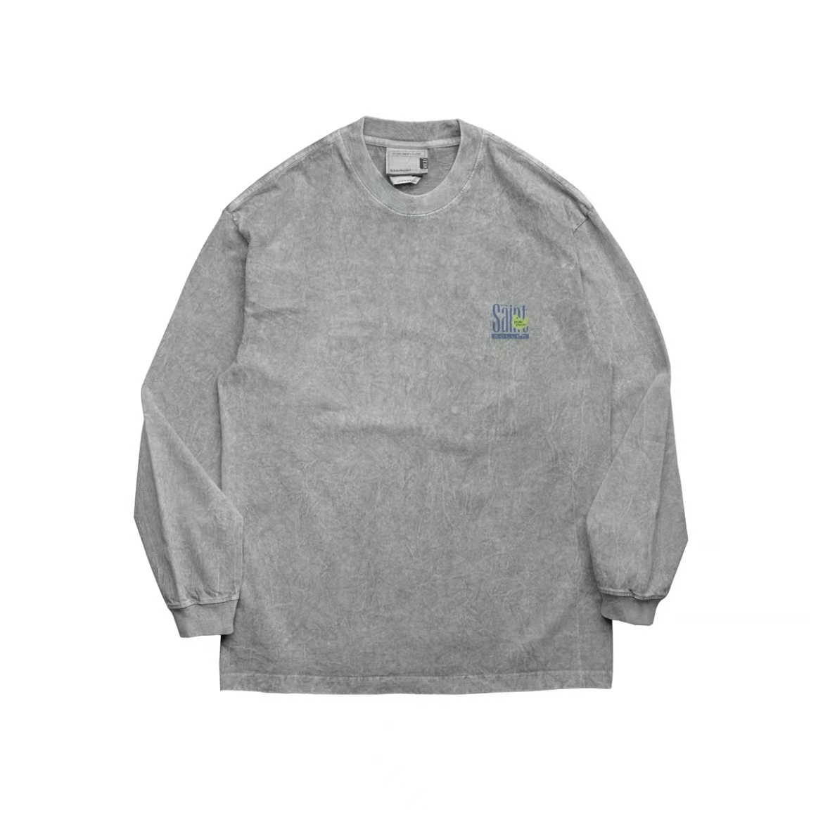 ST.ROLLER L/S T-SHIRT - SRTE018 SRTE82401015 GRAY
