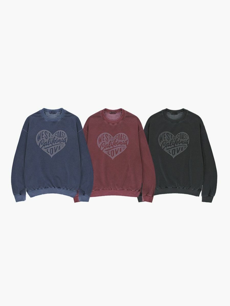 洗水英文字衛衣 LOBBY-015T