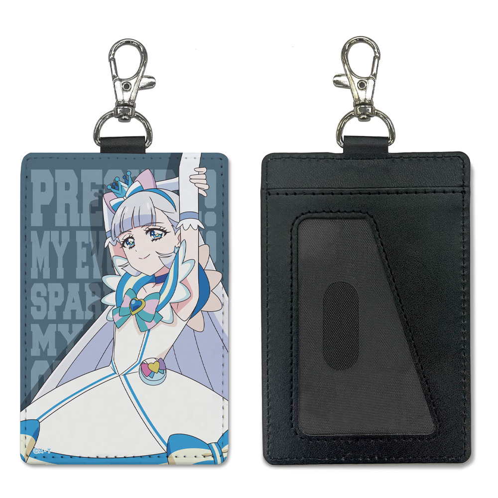 Cospa 1028 キュアニャミー パスケース（ナスカン付き） [わんだふるぷりきゅあ！]