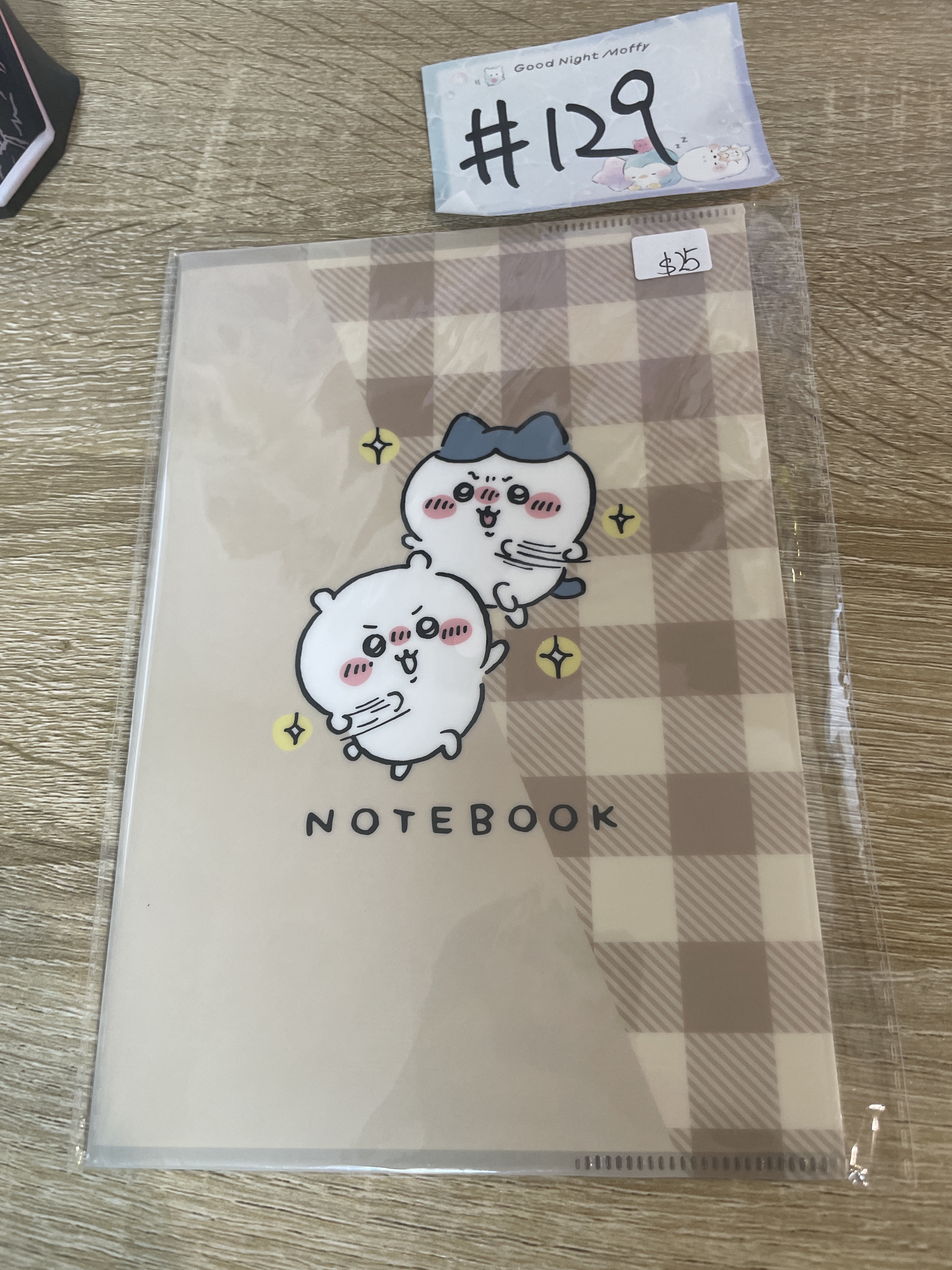 CHIIKAWA (橫線簿)  MINI FILE +NOTEBOOK#129