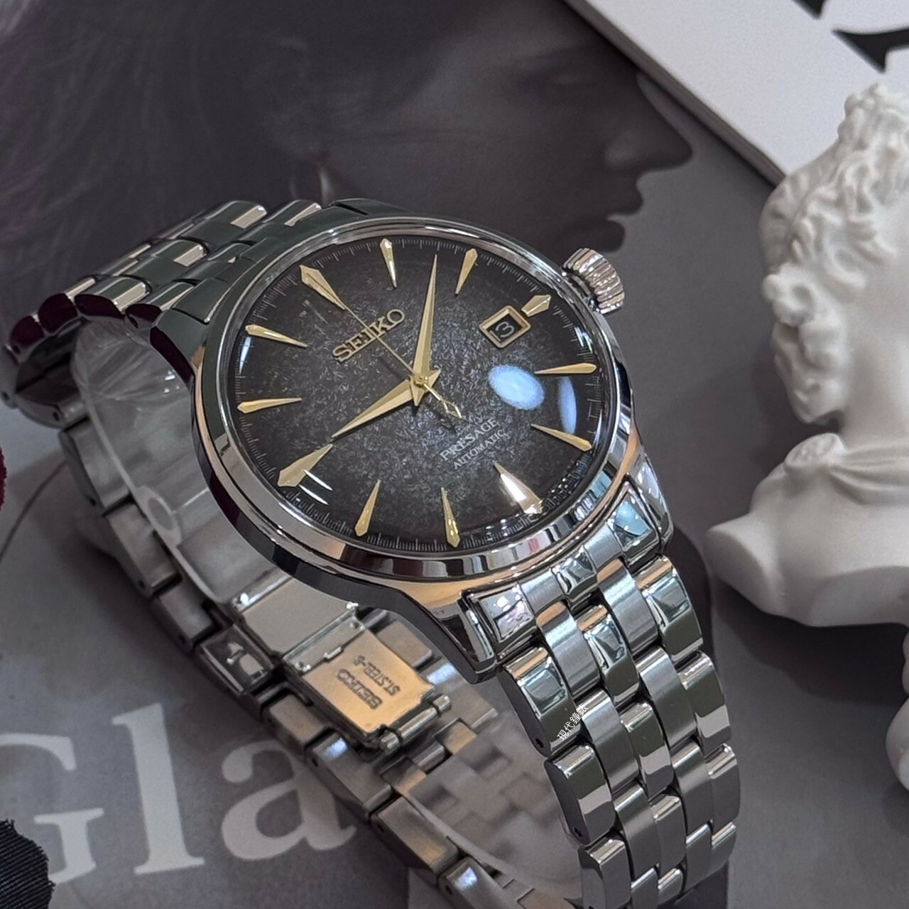 【SEIKO 精工】限量調酒師 STAR BAR 機械錶4R35-06J0D 40.5mm 現代鐘錶