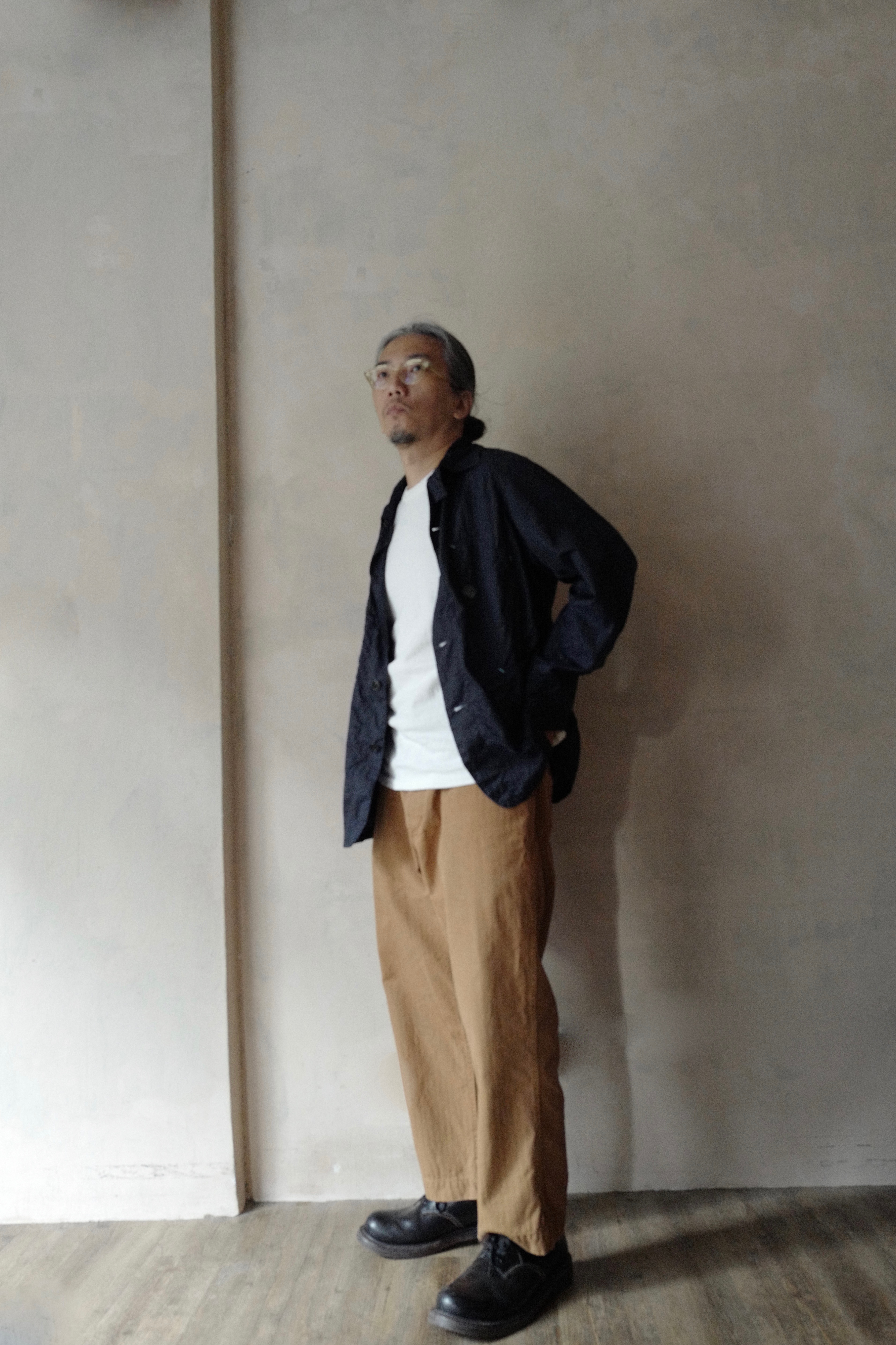 W&A HBT military style pants / 黃土色 camel