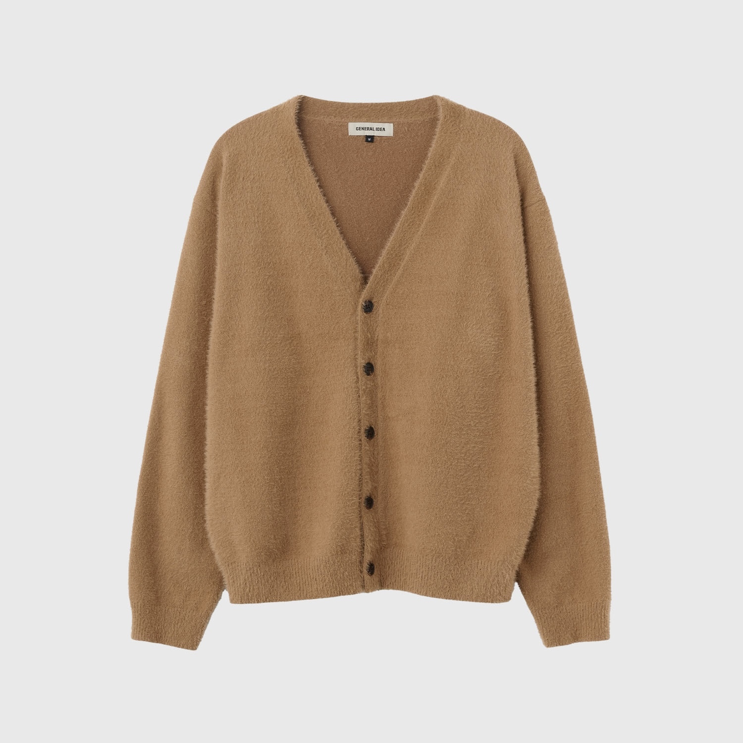 [GENERAL IDEA] HAIRY V-NECK CARDIGAN