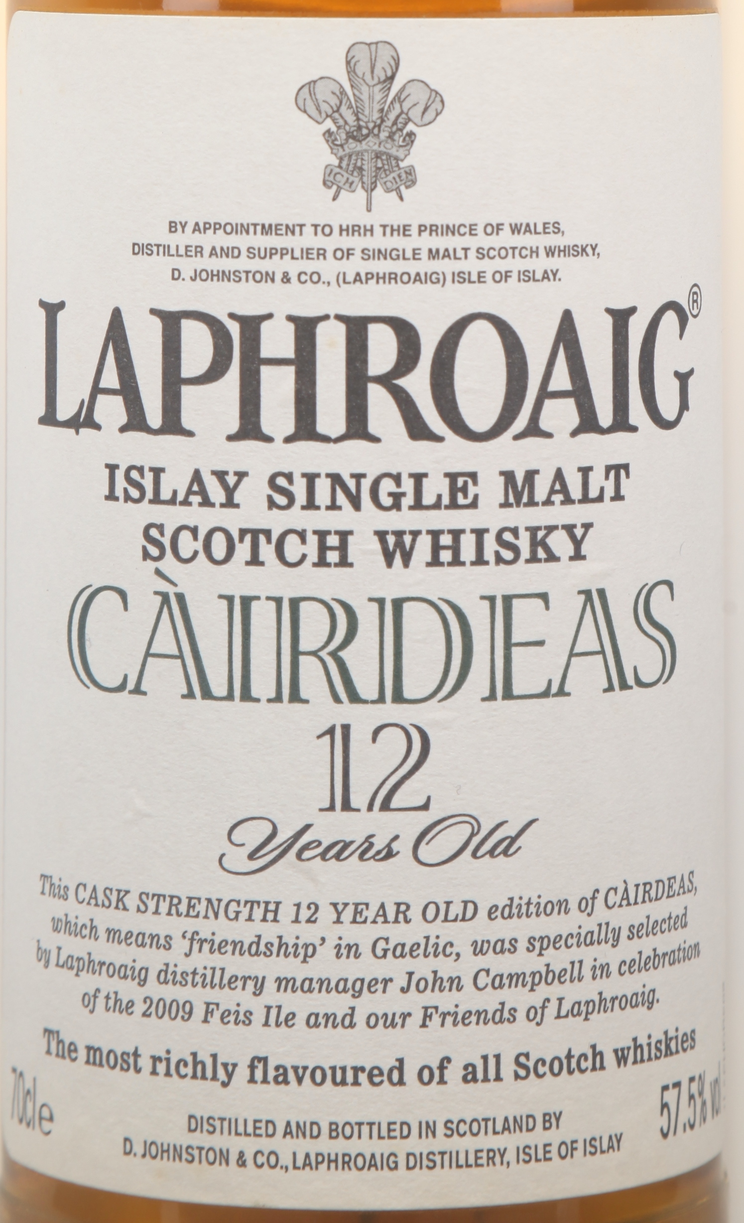Laphroaig Cairdeas Feis Ile 2009 12YO 57.5% @