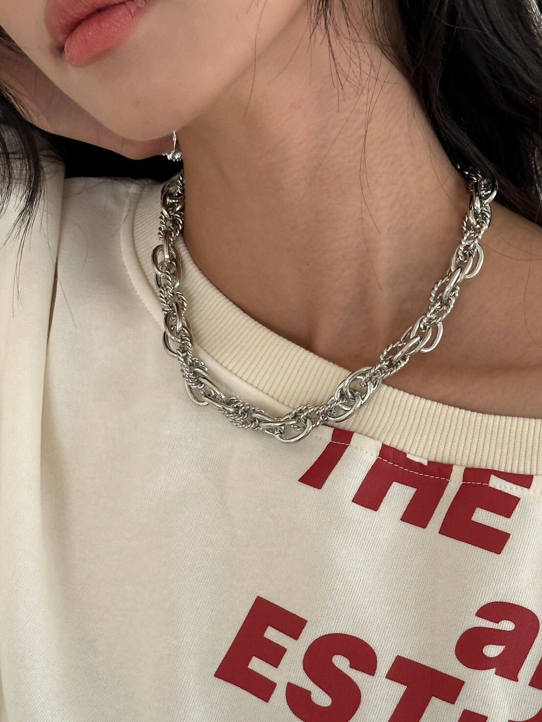 美式重工鎖骨鏈