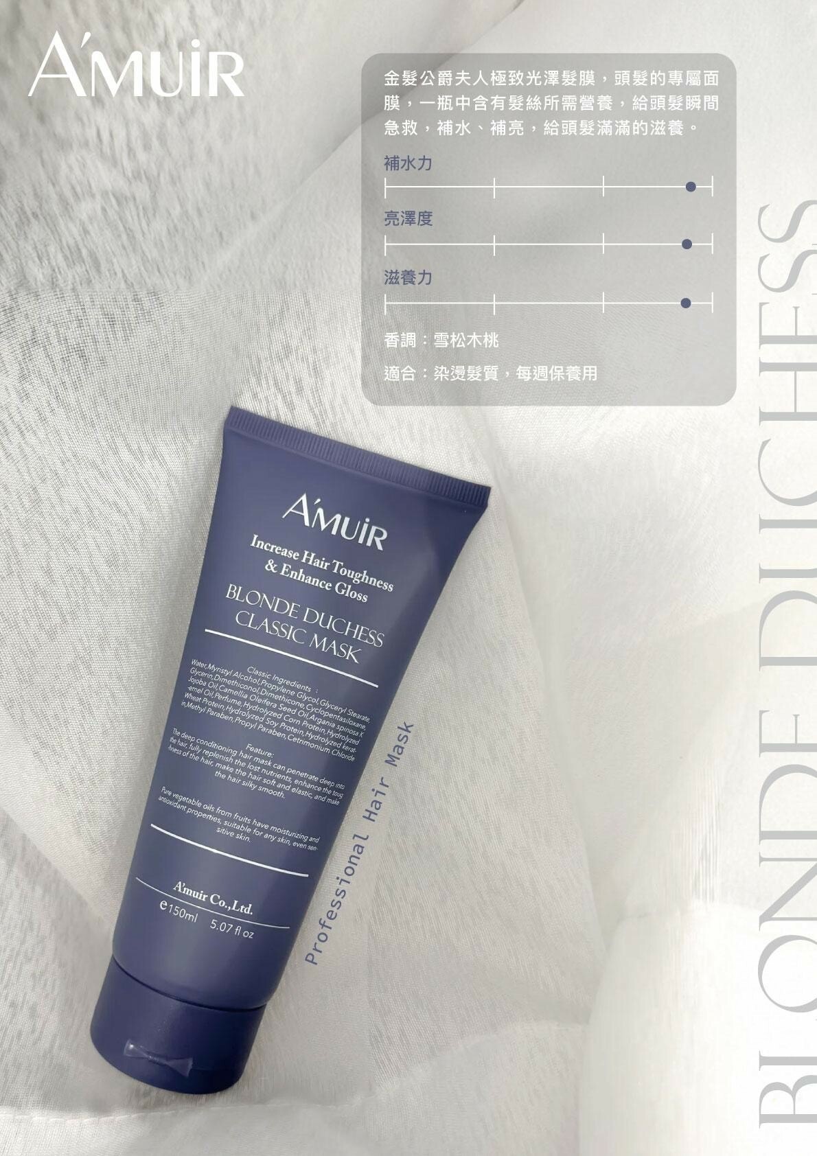 BLONDE DUCHESS CLASSIC MASK