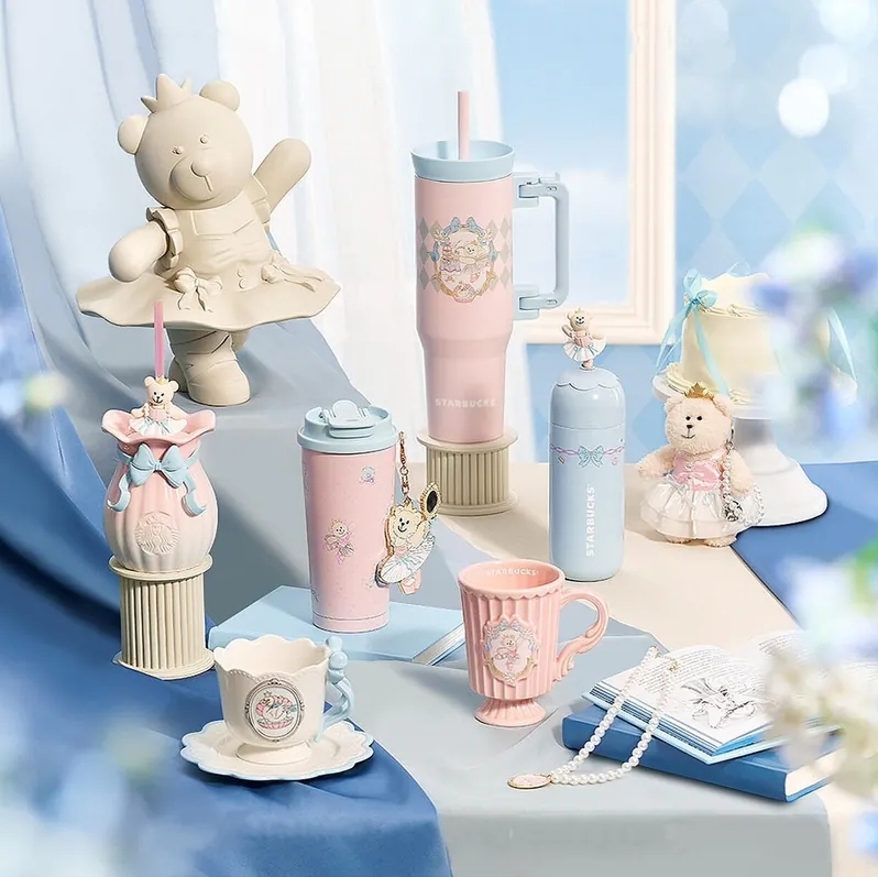Starbucks 2024 星巴克 公主下午茶系列 保溫瓶 冷水杯 環保杯 馬克杯