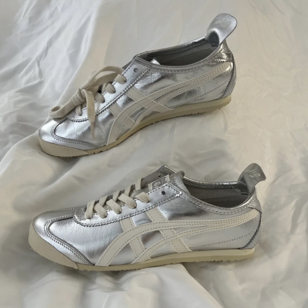 ONITSUKA TIGER MEXICO 66 鬼塚虎 德訓鞋 銀白 奶油底 1183B566-021