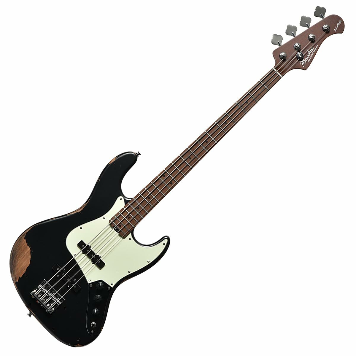 Bacchus WL4-AGED/RSM-BLK-AGED 黑色 仿舊 電貝斯