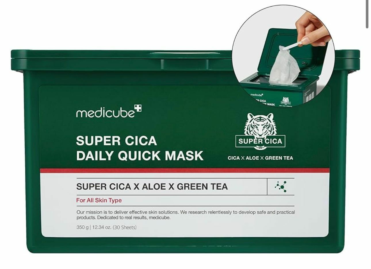 【直播】Medicube L101628 CICA日常急救面膜 (30片)