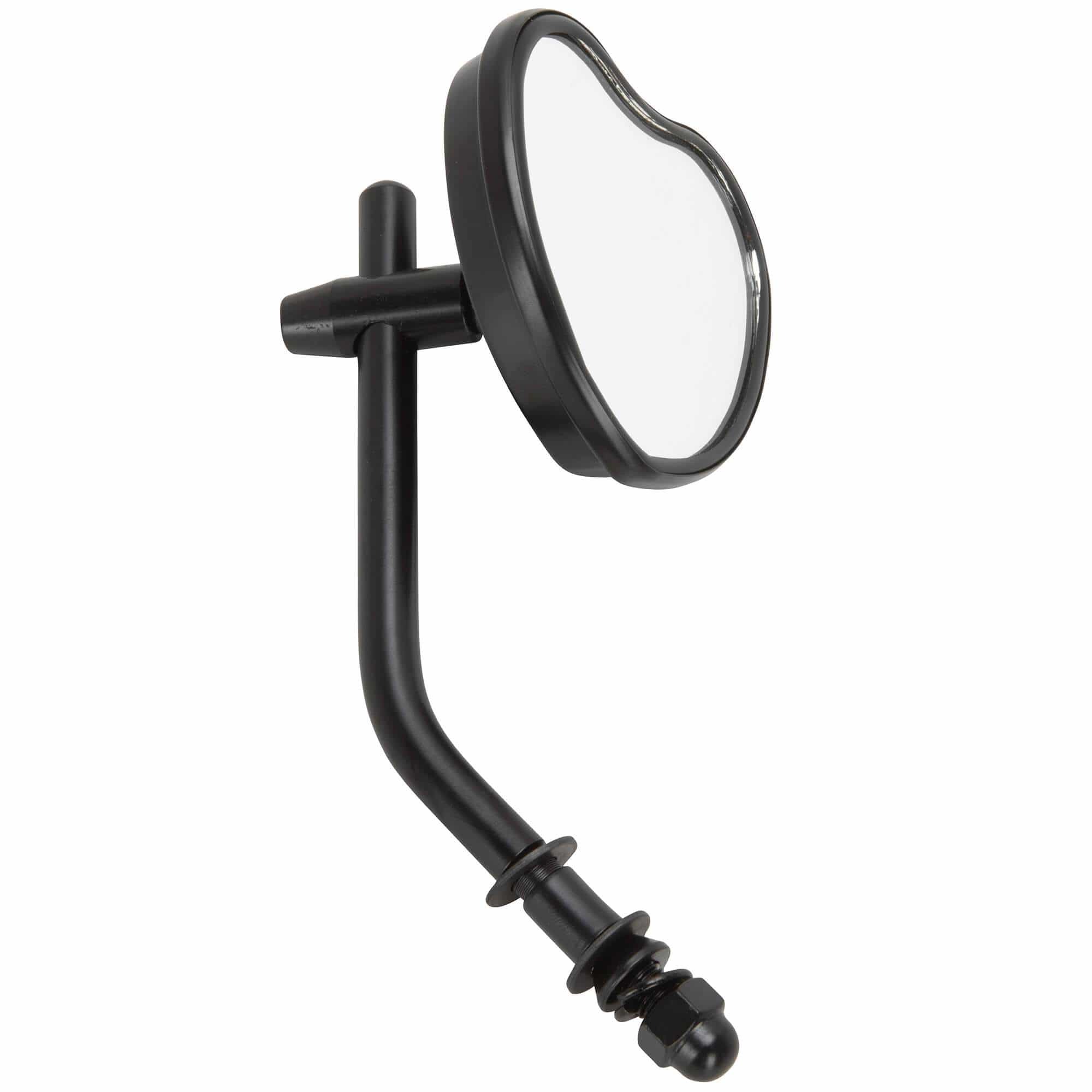 Lowbrow 哈雷/凱旋專用 一般位置 後照鏡 愛心 黑