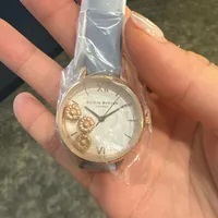 [S] LUXURY WATCH OLIVIA BURTON DANCING DAISY WATCH,WHITE FACE/MINT GREEN, 885997263504 (SZZ491)