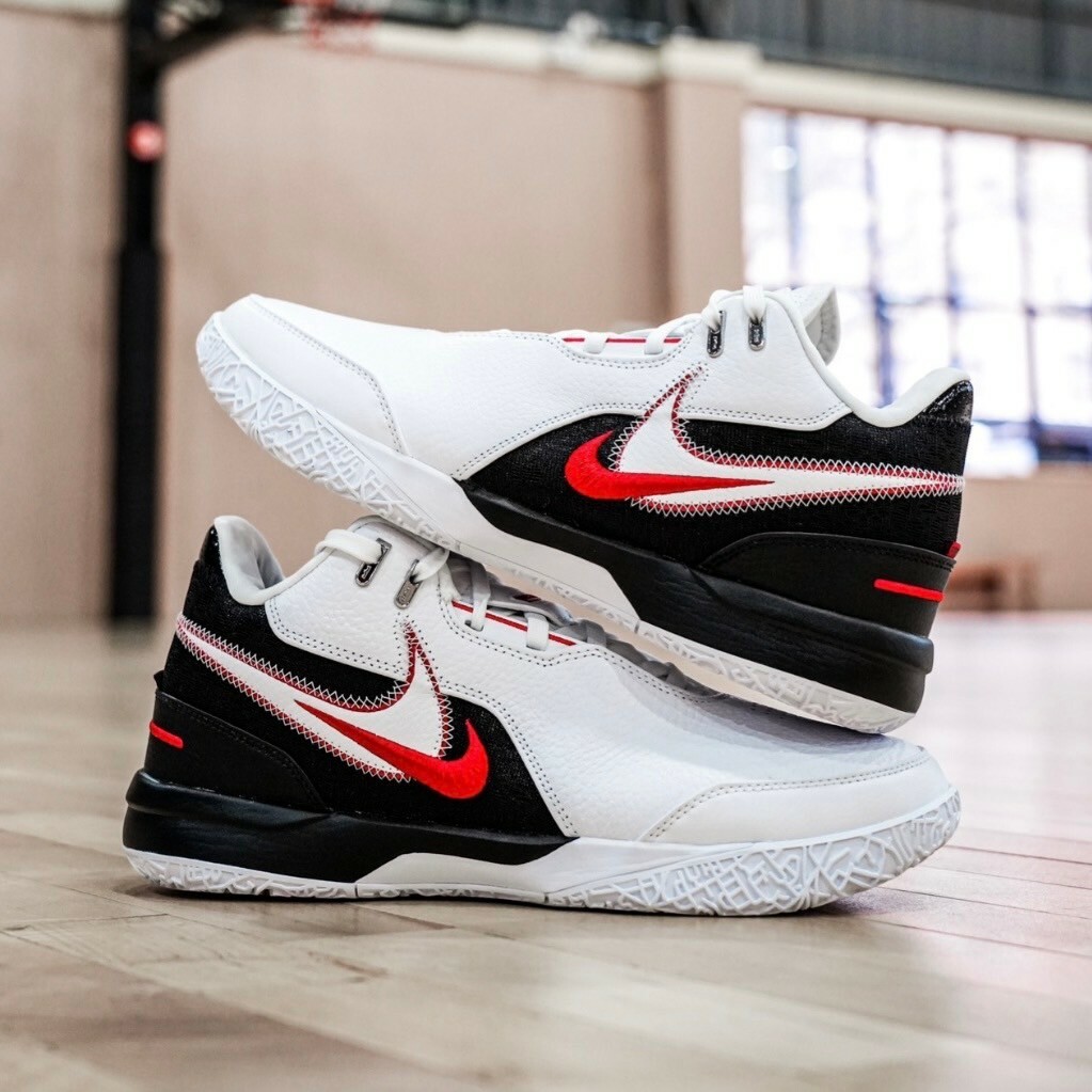 Nike LeBron NXXT Gen AMPD EP "First Game" 白黑紅 雙勾 LBJ 詹皇 實戰籃球鞋