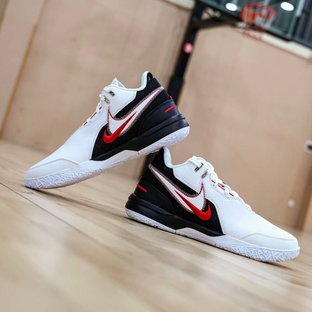 Nike LeBron NXXT Gen AMPD EP "First Game" 白黑紅 雙勾 LBJ 詹皇 實戰籃球鞋