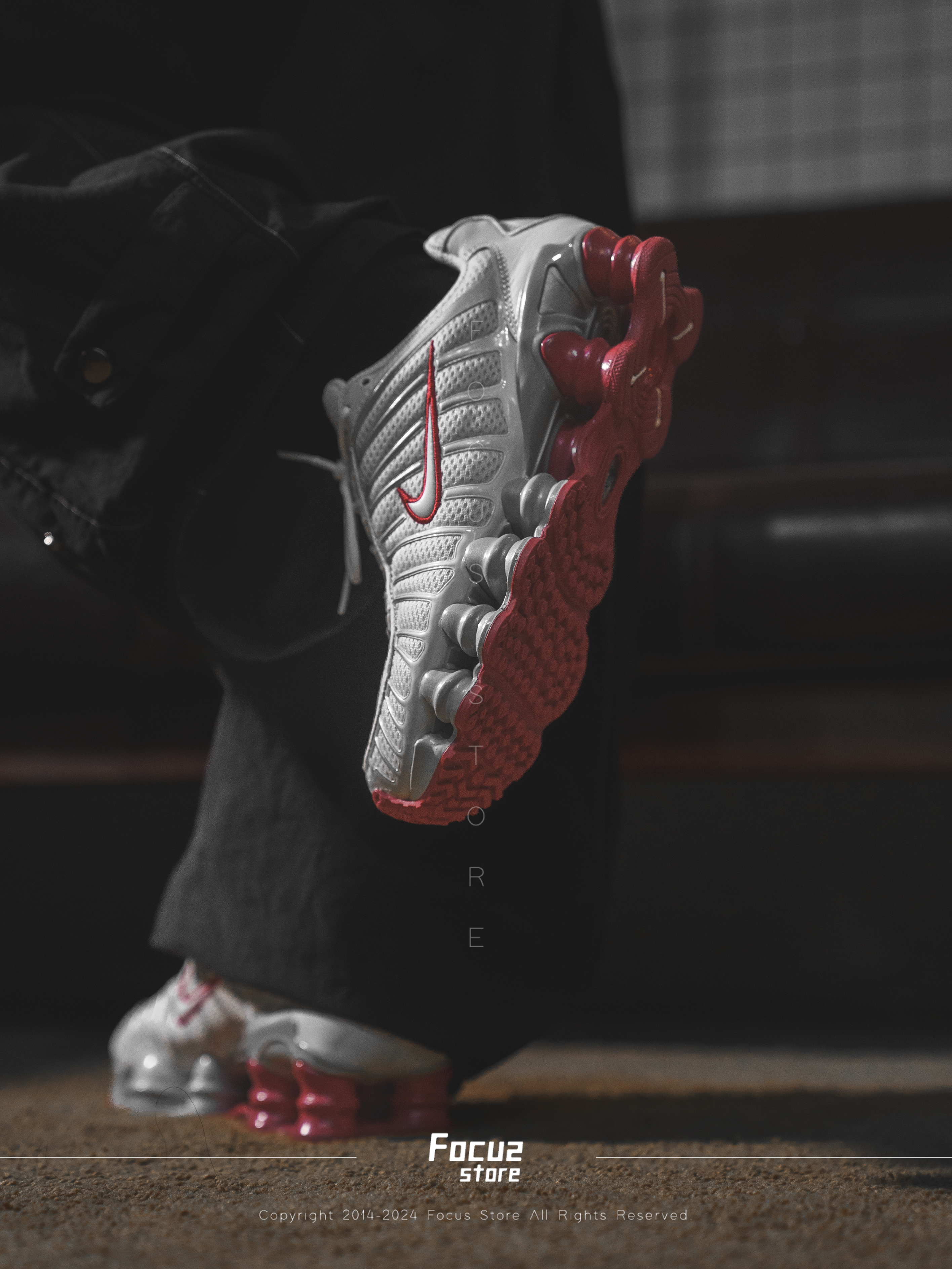 【Focus Store】現貨秒發 Nike Shox TL Wmns "Gym Red" 白紅 FZ4344-001