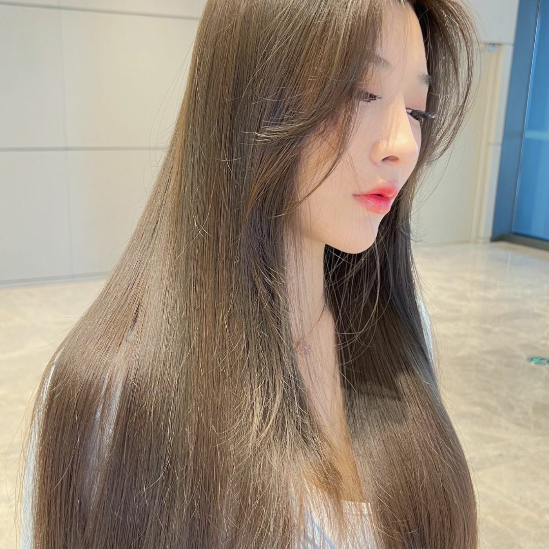 科見棕色霧染髮作品